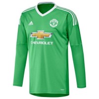 A forma masculina do guarda-redes do clube de futebol Manchester United 2017/2018 Convidado (conjunto: T-shirt + short + leggings)