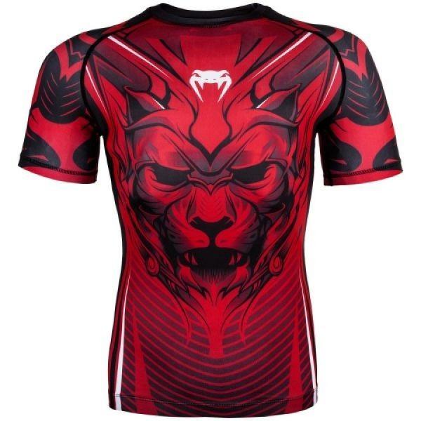 Рашгард мужской Venum Bloody Roar S/S - Black/Red