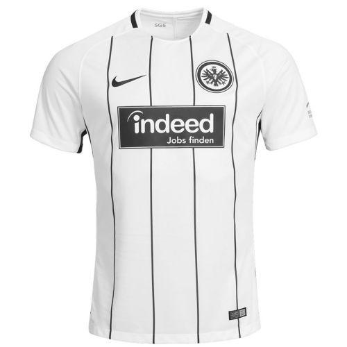 The kit of the football club Eintracht Frankfurt 2017/2018 Home (set: T-shirt + shorts + leggings)