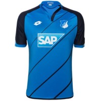 A forma do clube de futebol Hoffenheim 2016/2017 Inicio (conjunto: T-shirt + calções + leggings)