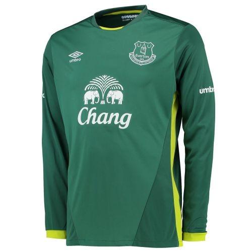 A forma masculina do goleiro Everton 2016/2017 Convidado (conjunto: camiseta + calções + leggings)