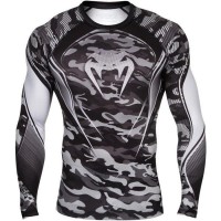 Рашгард мужской Venum Camo Hero gray